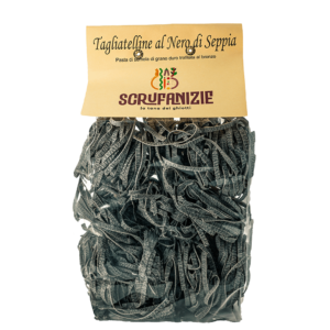 Tagliatelline al nero di seppia